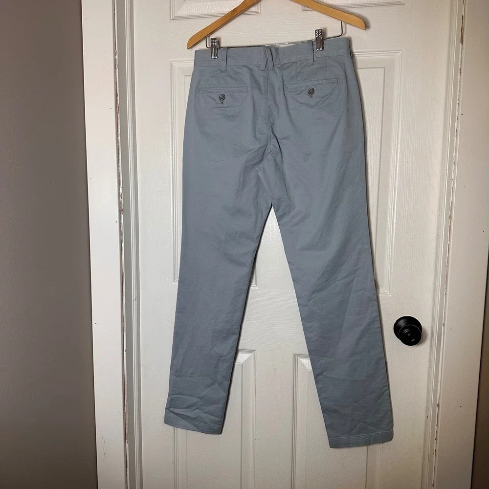 Express Skinny Fit‎ Hayden Chino Pants Light Blue Grey 29x32 Stretch Cotton